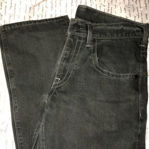 Levi Bootcut Black Jeans 34x32
